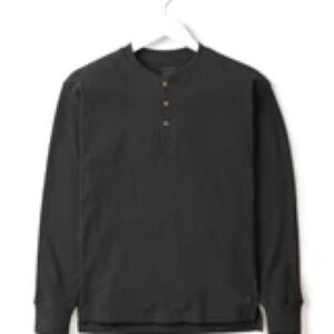 Little Bipsy Black Henley Pyjama Shirt and Plaid Pyjama Pants